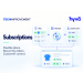 Subscriptions — generated product poster