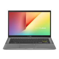 ASUS VivoBook S14 S433 Thin and Light 14” FHD, Intel Core i5-10210U CPU, 8GB DDR4 RAM, 512GB PCIe SSD, Windows 10 Home, S433FA-DS51 - Indie Black